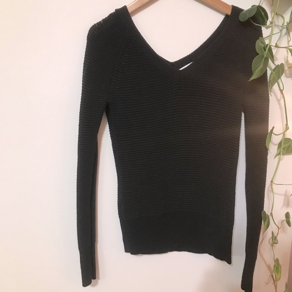 Calvin Klein | waffle long sleeve top